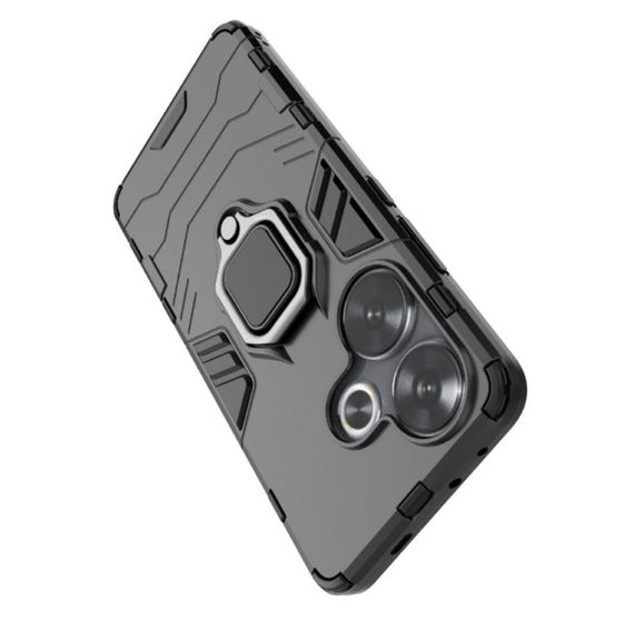 Чохол бампер Primolux Ring Armor для Xiaomi Redmi Turbo 3 / Poco F6 - Black | Зображення 2