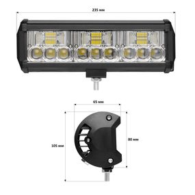 Світлодіодна фара StarLight JR-K-54W 9-32V combo