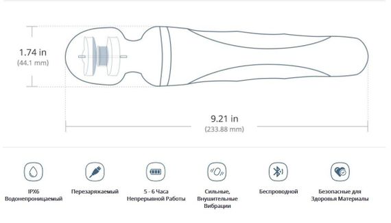 Смарт вібромасажер Lovense Domi 2 | Зображення 2