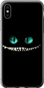 Чехол на iPhone X Чеширский кот "689u-1050-17620"