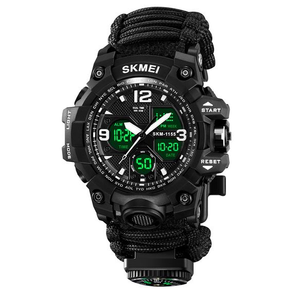 Skmei 1155BNBK Black | Зображення 1