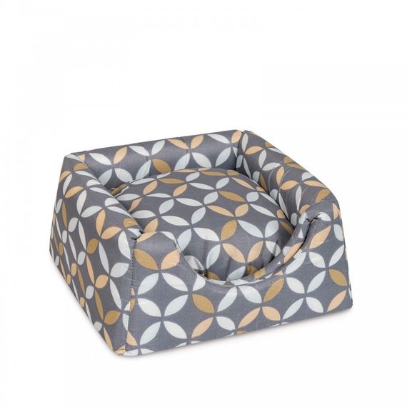 Будиночок-лежанка для собак та котів Природа Лорд, 36 см х 36 см х 32 см | Зображення 1