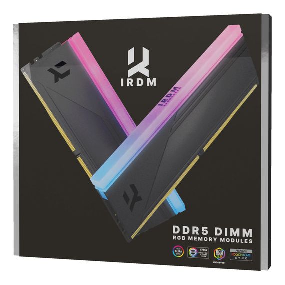 Модуль памяти для компьютера DDR5 32GB (2x16GB) 6000 MHz IRDM RGB Black Goodram (IRG-60D5L30S/32GDC) | Зображення 4