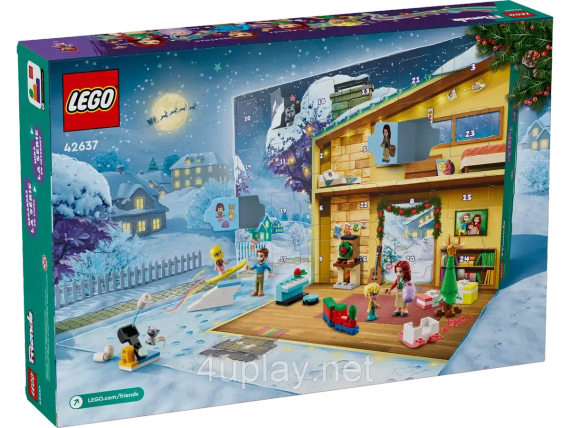 Новогодний адвент календарь 2024 ЛЕГО Друзья Оригинал LEGO Friends Advent Calendar | Зображення 3