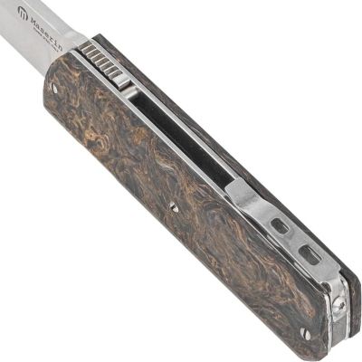 Нож Maserin Silver, Elmax, fat carbon, чорно-золотистий (410/G) | Зображення 3