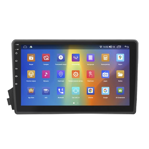 Штатная магнитола Lesko для SsangYong Kyron I 2005-2007 экран 9" 2/32Gb CarPlay 4G Wi-Fi GPS Prime | Зображення 1