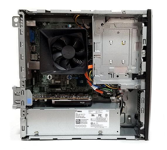 Комп'ютер Dell Inspiron 3470 SFF / Intel Core i3-9100 (4 ядра по 3.6 - 4.2 GHz) / 8 GB DDR4 / 256 GB SSD M.2 / nVidia Quadro P620, 2 GB GDDR5, 128-bit / Win 10 Home б/в | Зображення 3
