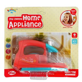 Утюг 6604-2 "Home Appliances", свет, звук, на батарейках, на блистере (6968767350131)