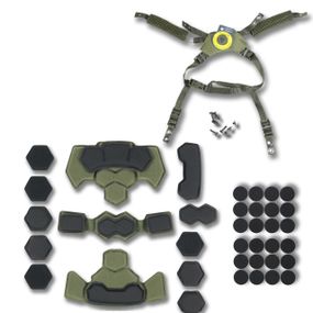 Підвісна система + подушки для шолому Team Wendy Cam Fit (R) GEN.4 Хакі