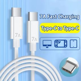 Кабель для зарядки и передачи данных ViewSonic flash charging Type-C For Type-C cable ( 7A ) 1 метр