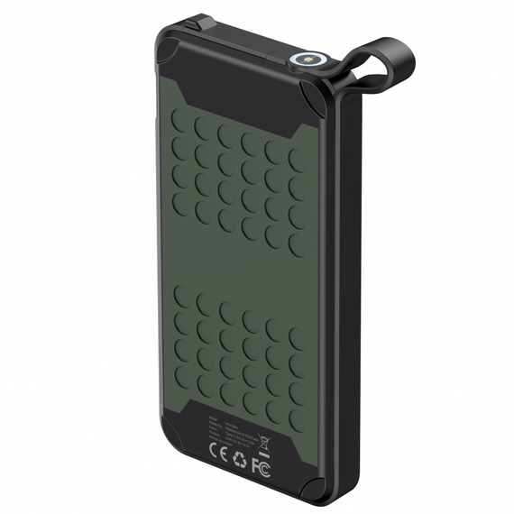 Захищений повербанк HAVIT FS214 IP67 Green 10000mAh | Зображення 4