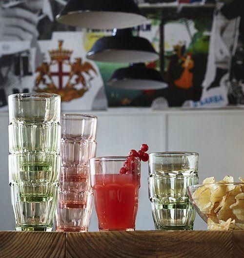 Стакан высокий 370 мл Rock Bar Lounge Peach Bormioli Rocco 418980-B-03321990 | Зображення 1