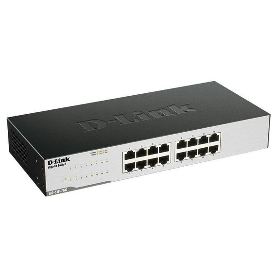 Комутатор мережевий D-Link GO-SW-16G | Зображення 1