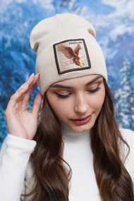 Шапка «Freedom» (5147-5) светлый кофе