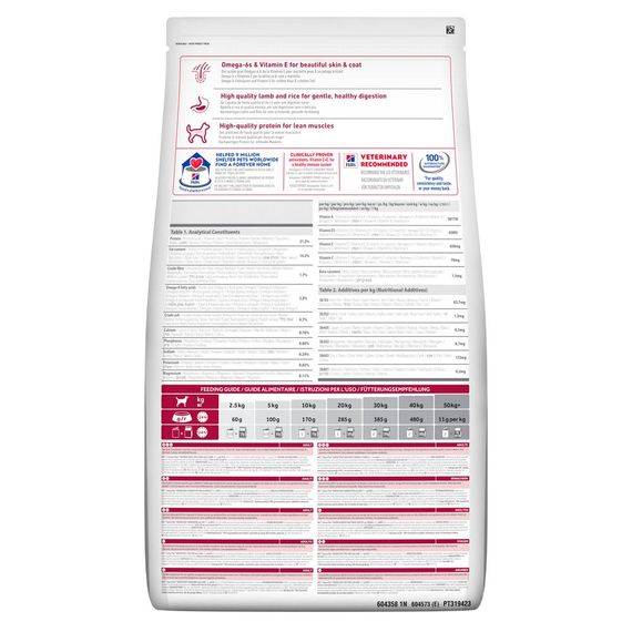 Hill’s Science Plan Adult Medium Breed Сухий корм для дорослих собак середніх порід, з ягням і рисом, 2,5 кг | Зображення 1