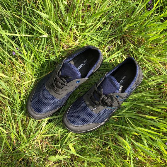 Кросівки чоловічі сітка 41 розмір. Літні кросівки, модні універсальні кросівки. Модель 46913. Колір: синій | Зображення 9