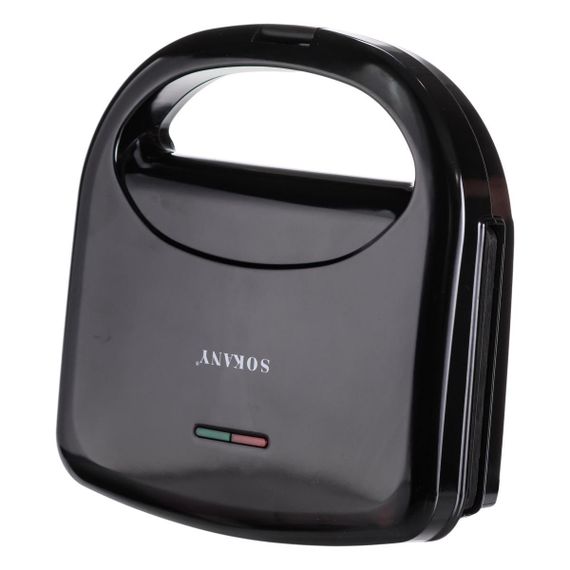 Вафельниця з антипригарним покриттям і подвійним нагріванням для бельгійських вафель 750 Вт Sokany SK-08074 | Зображення 5