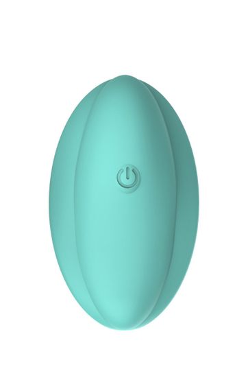 Віброяйце Turquoise Pleasure 10 режимів вібрації колір бірюзовий Sex Aura | Зображення 1