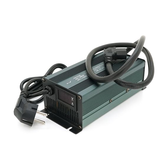 Зарядное устройство для аккумуляторов LiFePo4 24V (29,2V),8S,20A, штекер Triangle plug (T-tipe/C13/IEC). 173*90*60mm