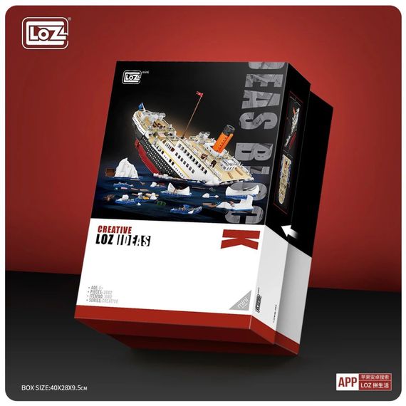Конструктор LOZ mini Титанік (1060) | Зображення 1