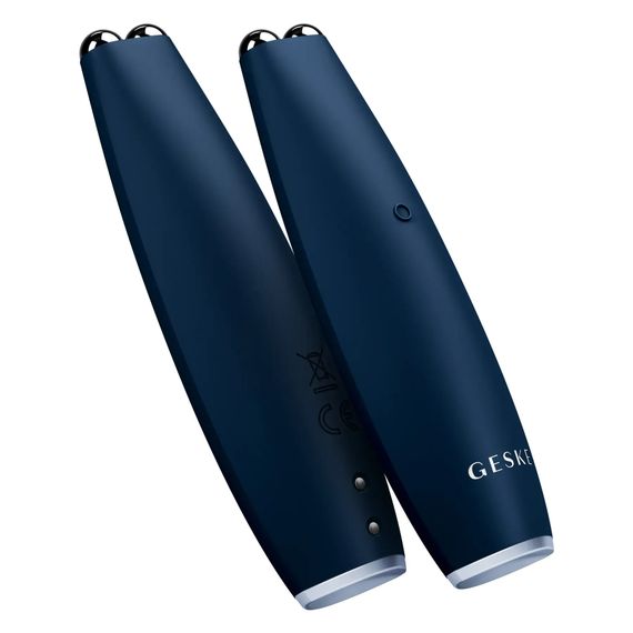 Мікрострумова ручка для підтяжки шкіри обличчя GESKE MicroCurrent Face-Lift Pen 6в1 white, Синій | Зображення 5