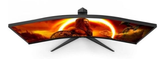 Монiтор 34" AOC CU34G2XP/BK Black/Red | Зображення 6