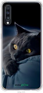 Чохол на Samsung Galaxy A70 2019 A705F Димчастий кіт "825sp-1675-2448"
