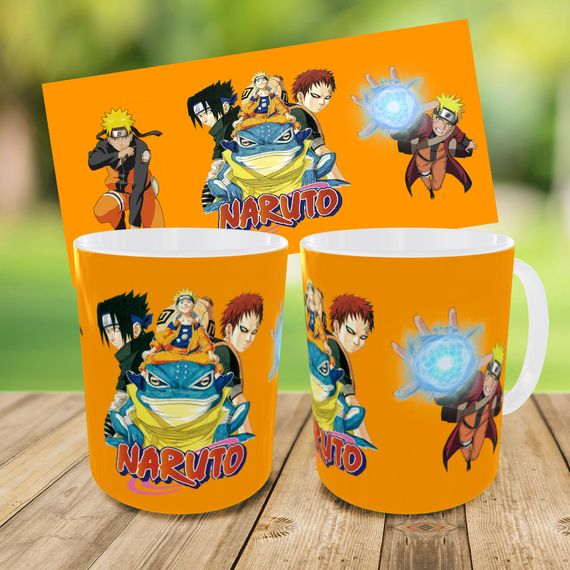 Набор: детская сумка-бананка+кружка Наруто 32х15см,бананка для мальчика через плечо на подарок (00938) | Зображення 2