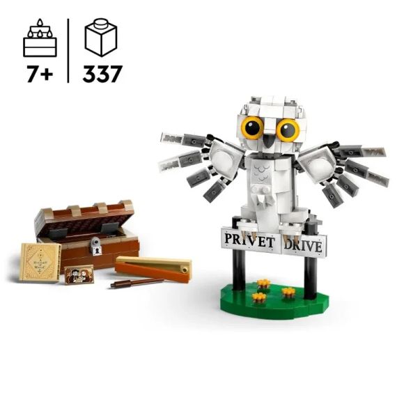LEGO Harry Potter 76425 Гедвіга на Тисовій вулиці, 4 | Зображення 1
