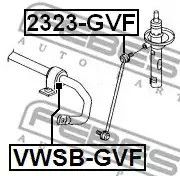 Втулка стабілізатора переднього Audi A3/Octavia 05-13, FEBEST (VWSBGVF) | Зображення 3