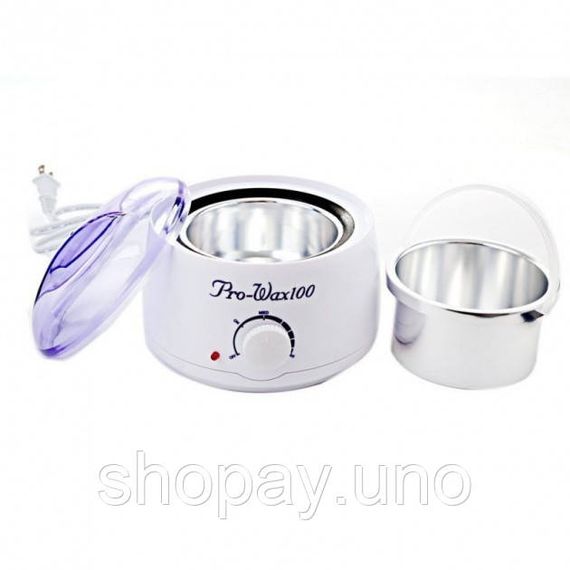 Воскоплав з терморегулятором PRO-WAX 100 для воску в банці, в гранулах, таблетках 400 мл OG-71 | Зображення 9