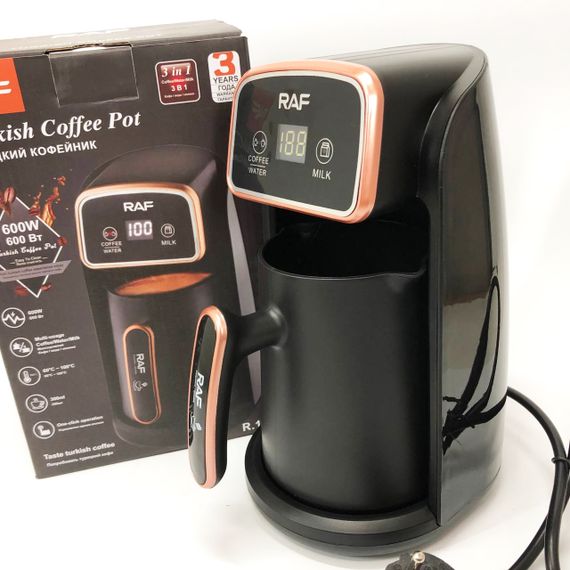 Електрична турка 0.5 л RAF, Турка для приготування кави, Електротурка для кави Турки GL-41 | Зображення 8