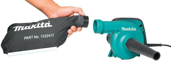 Повітродув мережевий Makita UB1103Z (91 м/с, 4.1 м3/хв, 600 Вт) | Зображення 1