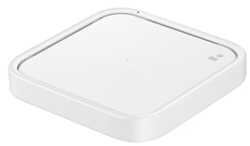 Бездротовий зарядний пристрій Samsung 15W Wireless Charger Pad with TA White (EP-P2400TWEGEU) | Зображення 1