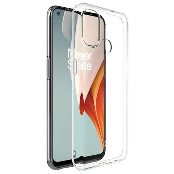 TPU чохол Epic Transparent 1,5mm для OnePlus Nord N100 | Зображення 1