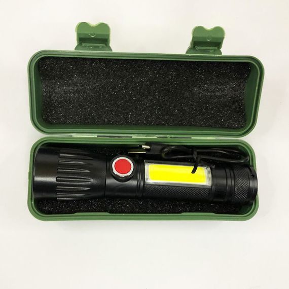 Подствольный фонарик X-Balog BL-645S-XPE+COB, Фонарик police оригинал, Лед EJ-823 фонарь ручной | Зображення 4