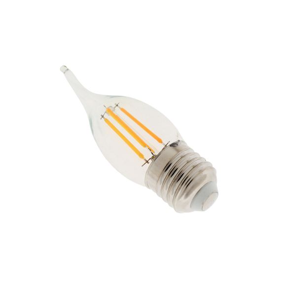 Светодиодная лампа E27 6W WW C35-T COG 220V | Зображення 1