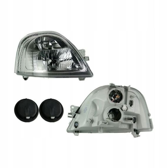 Фара Передняя Renault Master /Opel Movano 2003-2008 Правая H7/H1, Авт. Регул.