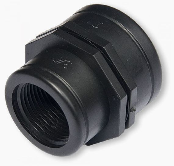 З'єднувач редукційний Bradas з двома внутрішніми різьбами 3/4" та 1/2" 25 шт