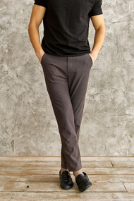 Брюки коричневые коричневый S