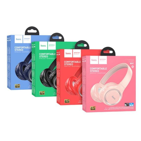Навушники HOCO W41 Charm BT headphones Pink | Зображення 2