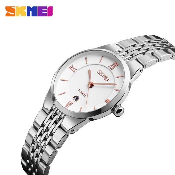 Skmei 9139WTGD-S White-Gold S | Зображення 1