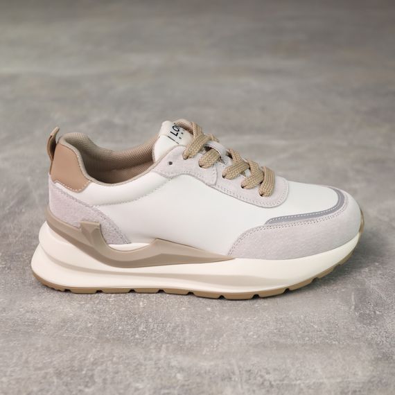 Кросівки жіночі 588308 Білі бежеві 36 37 38 39 40 41