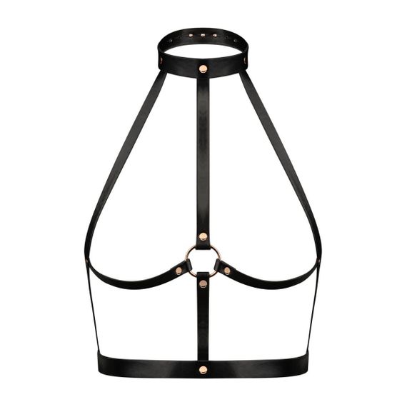 Портупея Rosy Gold - Body Harness - Black sexstyle | Зображення 1