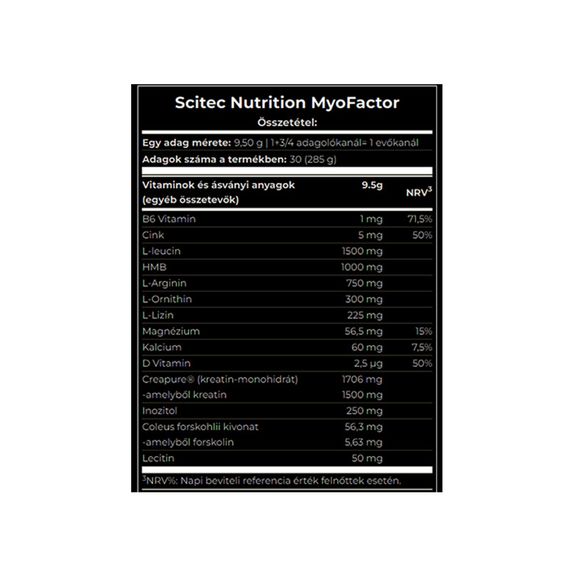 Амінокислотний комплекс Scitec Nutrition MyoFactor 285 g (Pineapple-coconut) | Зображення 1