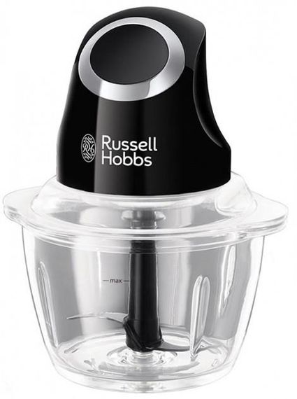 Измельчитель Russell Hobbs 24662-56 Matte Black, 200 Вт, 500 мл, лезвия из нерж. стали, черный (24662-56)