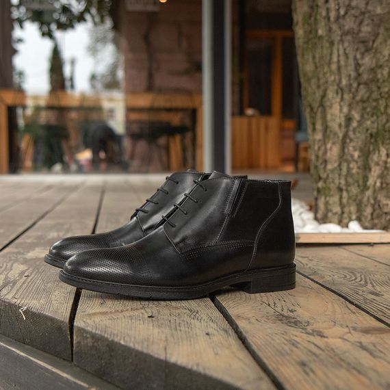 Чоловічі зимові черевики з Туреччини 41 розмір. Теплі оксфорди! | Зображення 2