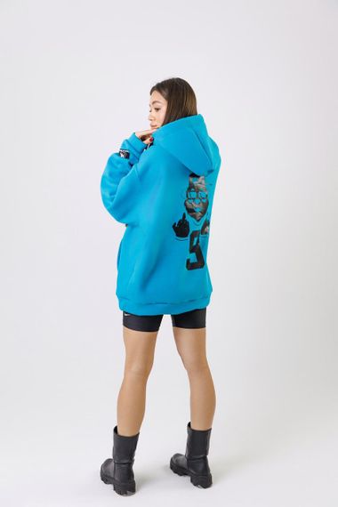 Худі унісекс МА (02) бірюза | Зображення 2