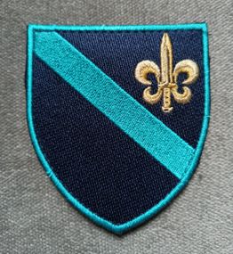 Шеврон 140 отдельный разведывательный батальон (цветной)