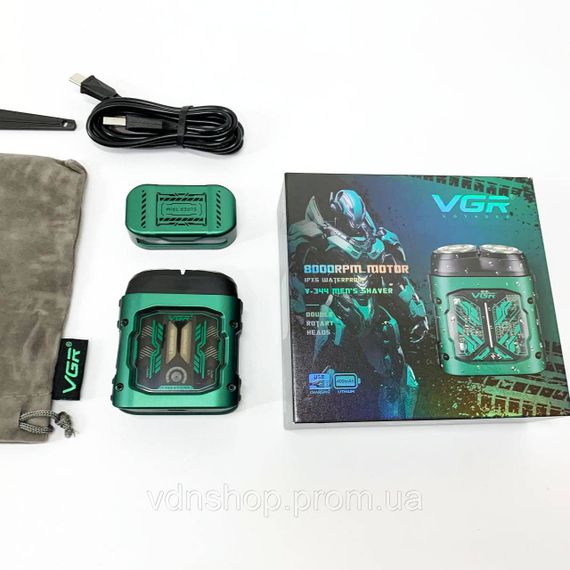 Бритва для сухого бритья, Профессиональная мужская электробритва, Мужская влагостойкая электробритва IX-52 | Зображення 1